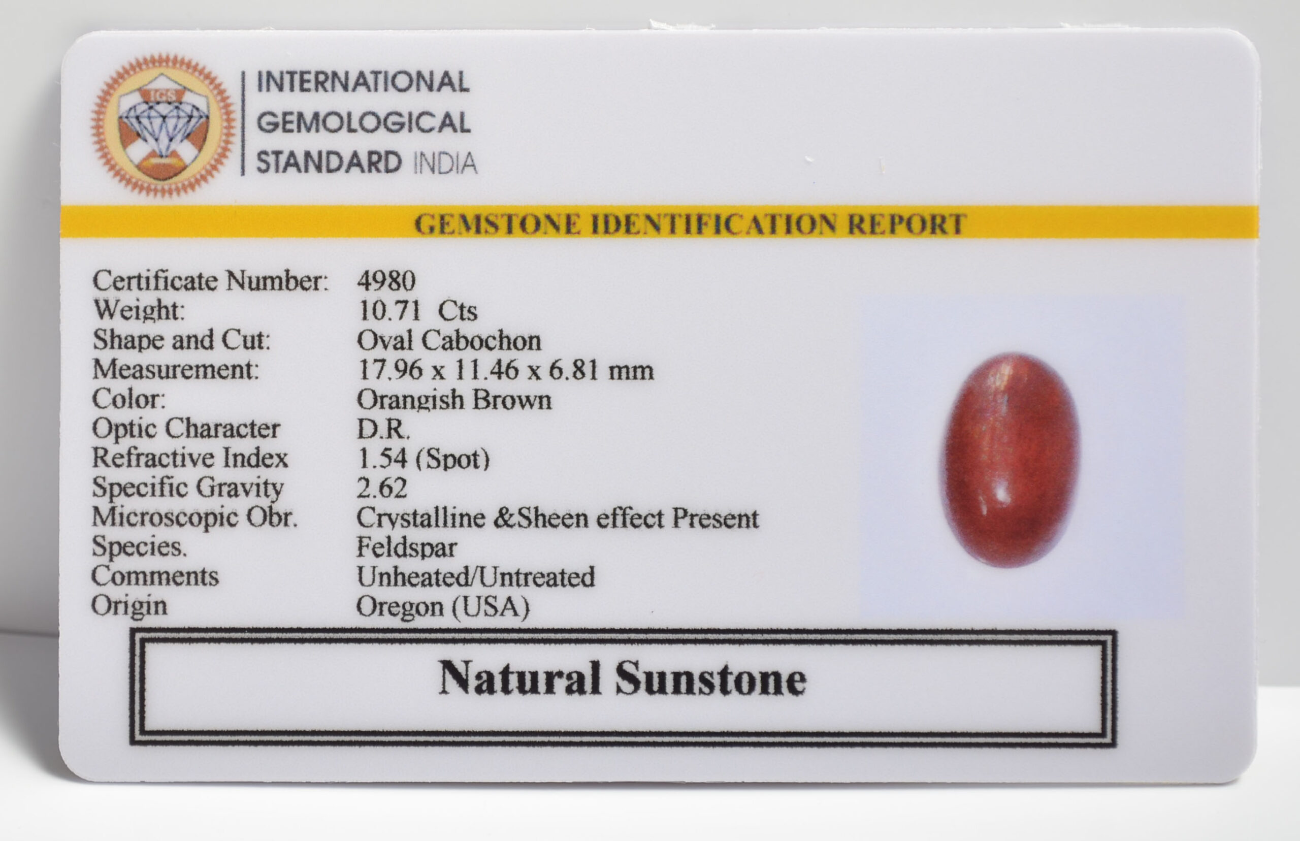 SUN174 2 1 scaled SUNSTONE 10.71 Ct.