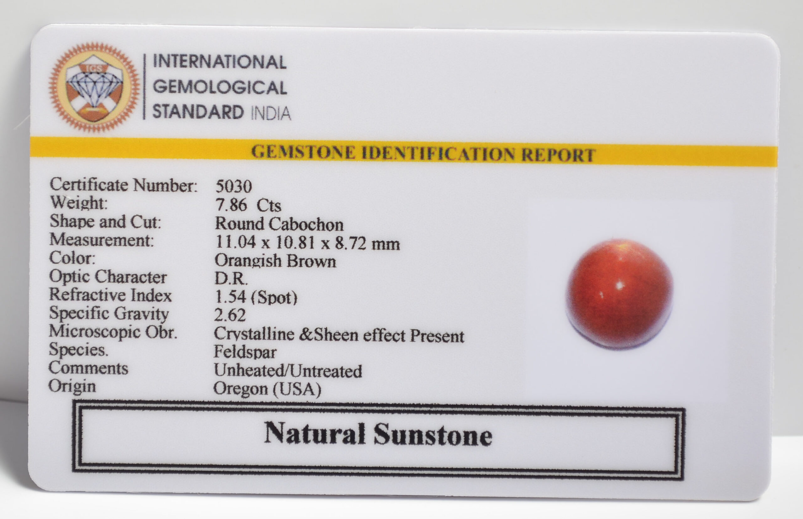 SUN218 2 1 scaled SUNSTONE 7.86 Ct.