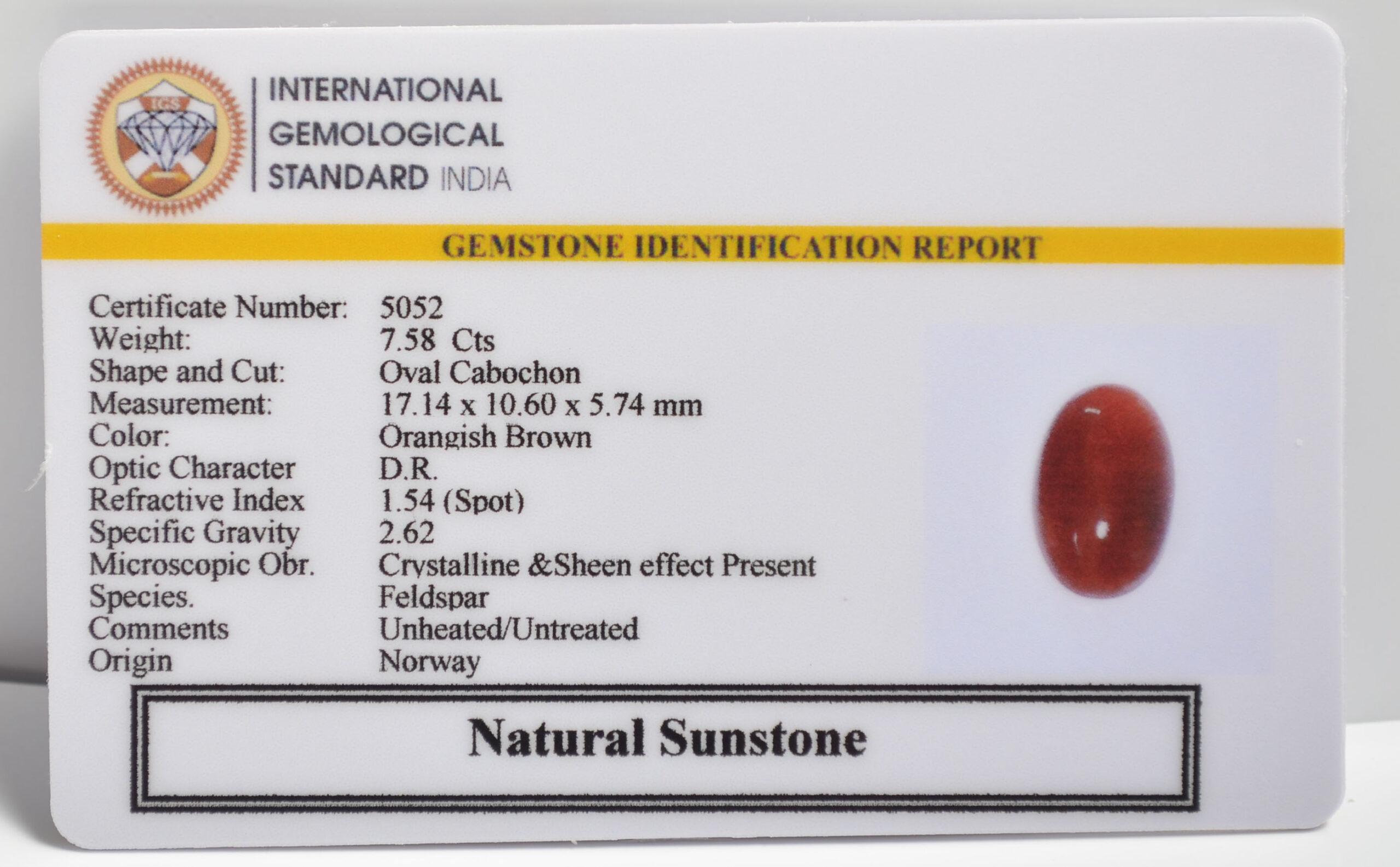 SUN238 2 1 scaled SUNSTONE 7.58 Ct.