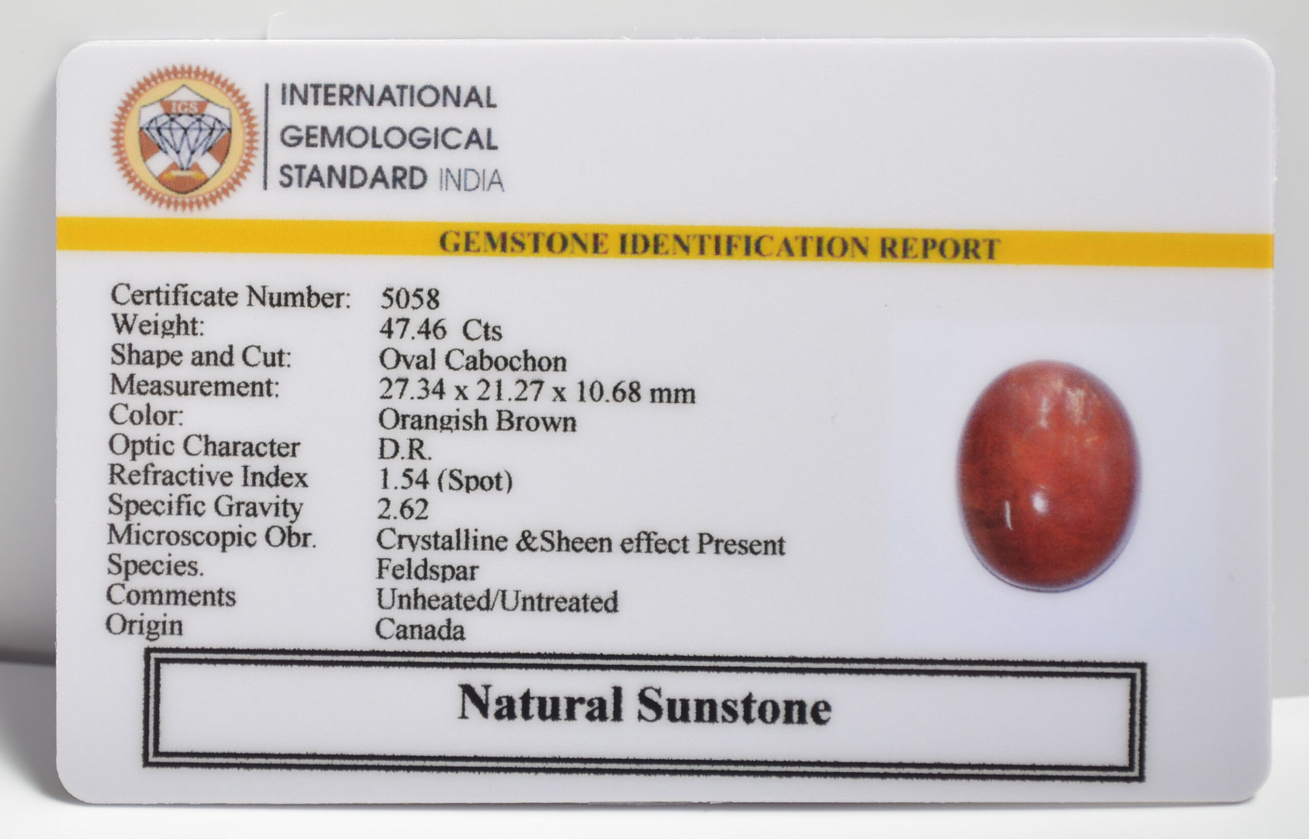 SUN244 2 1 scaled SUNSTONE 47.46 Ct.