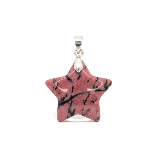 YTF Rhodonite Star Pendant