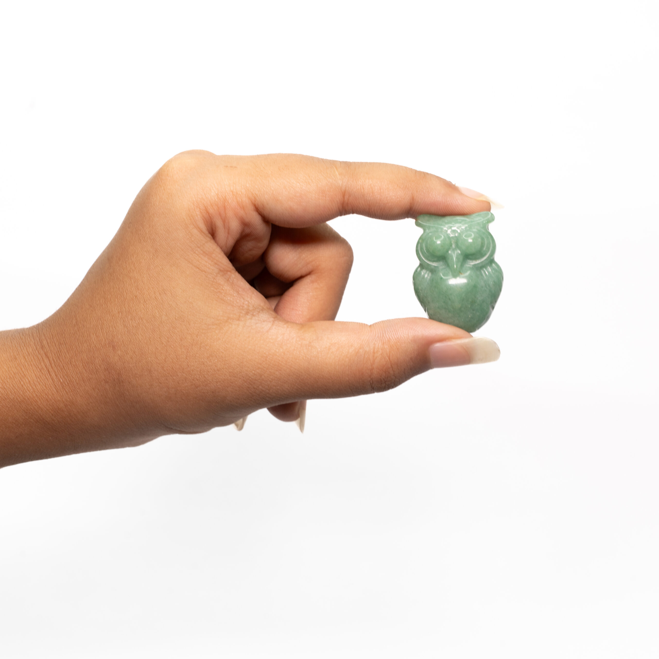 green aventurine owl3 scaled Natural Green Aventurine Owl