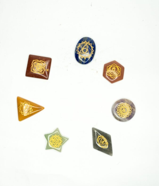 seven chakra zibu coin set Seven Chakra Zibu coin Set