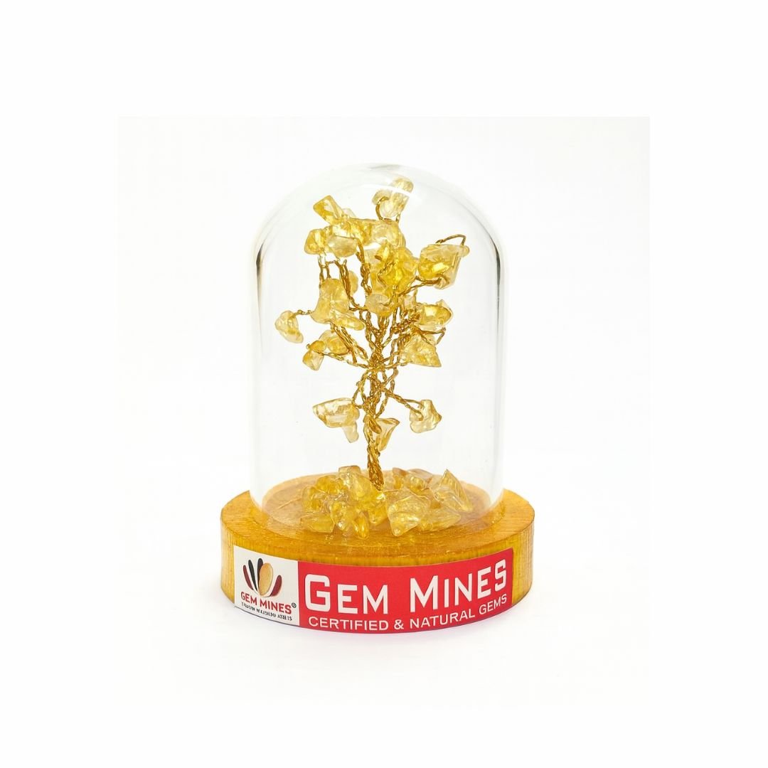 Citrine Tree Statue