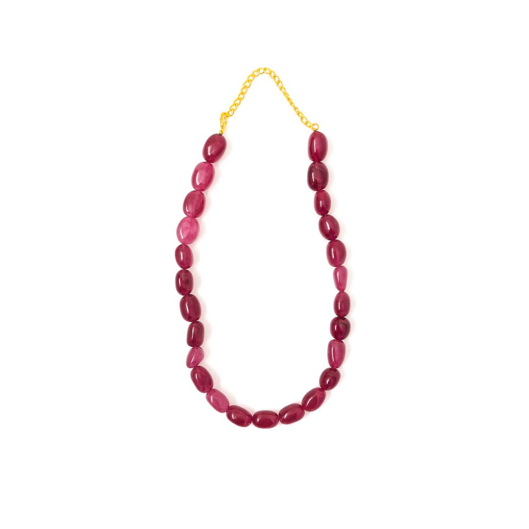 635 Red Jade Mala
