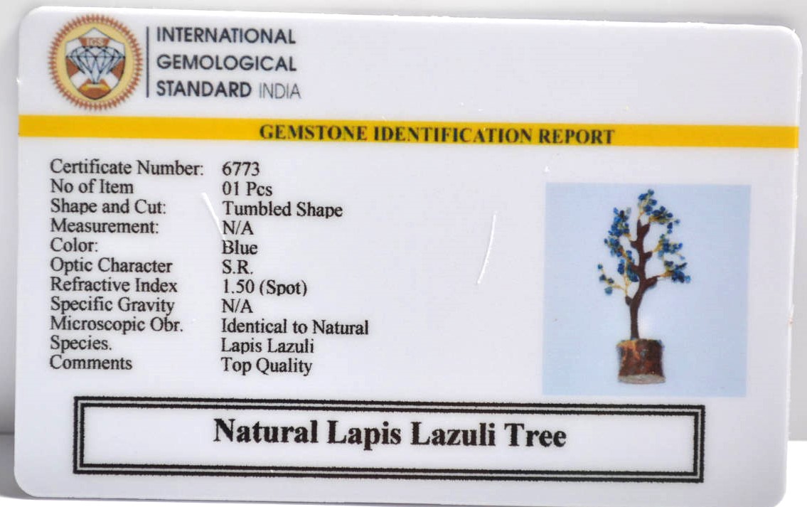 6773 Lapis Lazuli Tree
