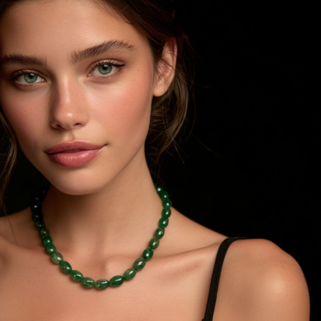 Green Jade Mala 3 852 Green Jade Mala