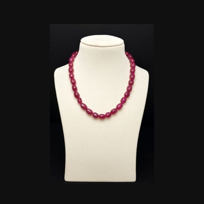 975 1 Red Jade Mala