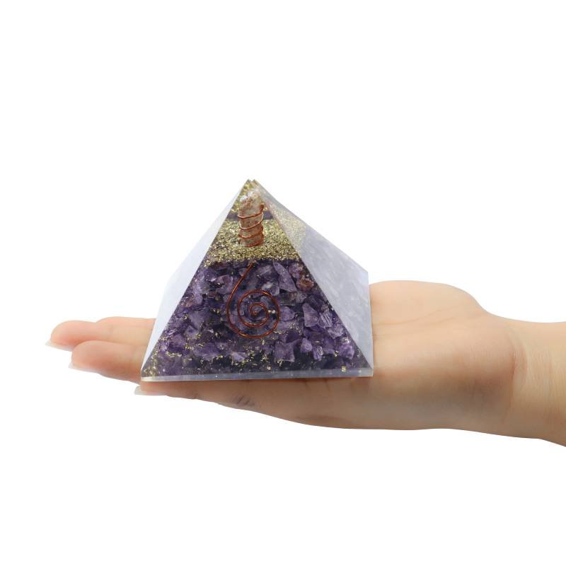 Amethyst Orgone Pyramid 2 1 Amethyst Orgone Pyramid