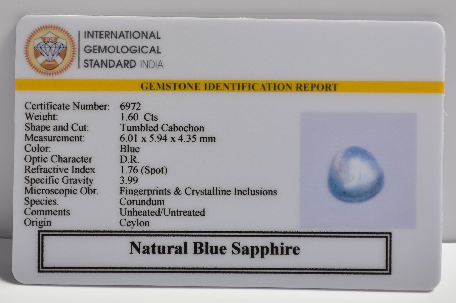 BSP15044 2 1 BLUE SAPPHIRE 1.6 Ct.