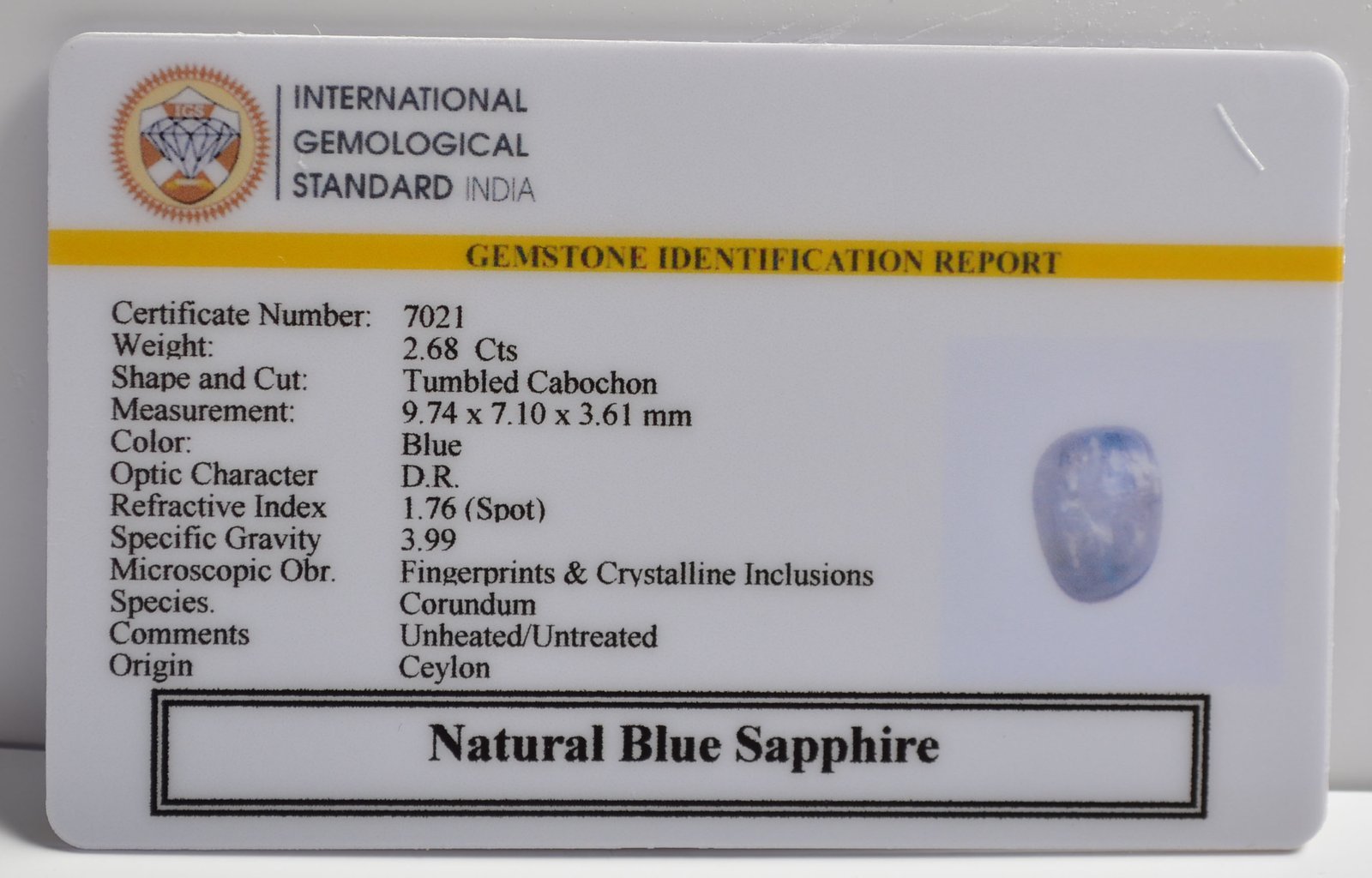 BSP15093 2 1 BLUE SAPPHIRE 2.68 Ct.