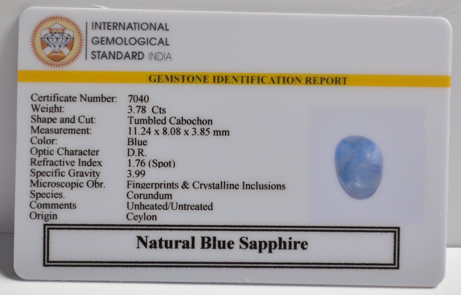 BSP15112 2 1 BLUE SAPPHIRE 3.78 Ct.