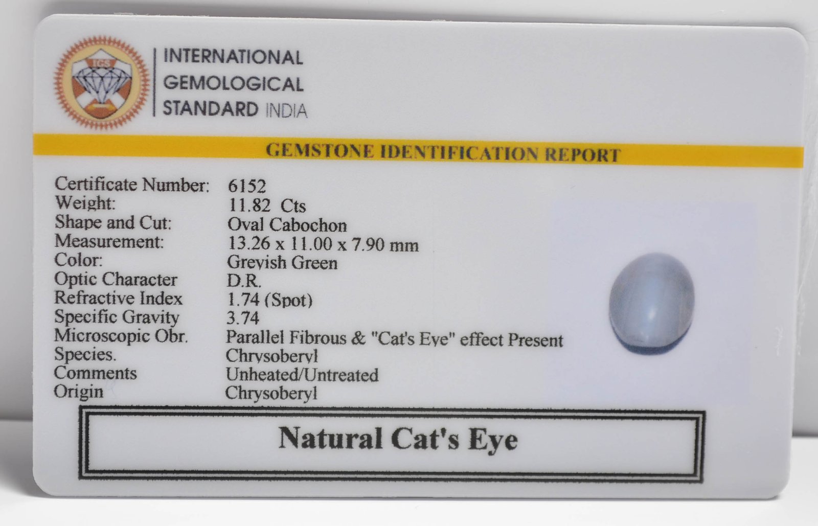 CEG2770 2 CATS EYE 11.82 Ct.