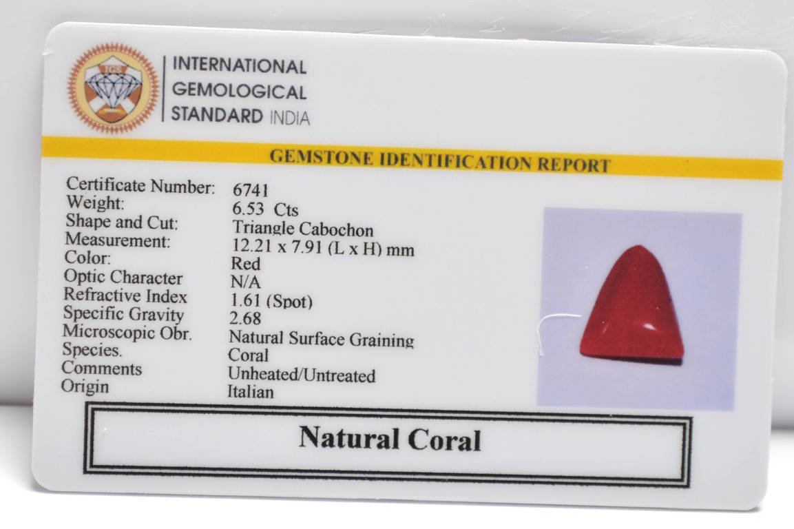 CRL6253 2 CORAL 6.53 Ct.