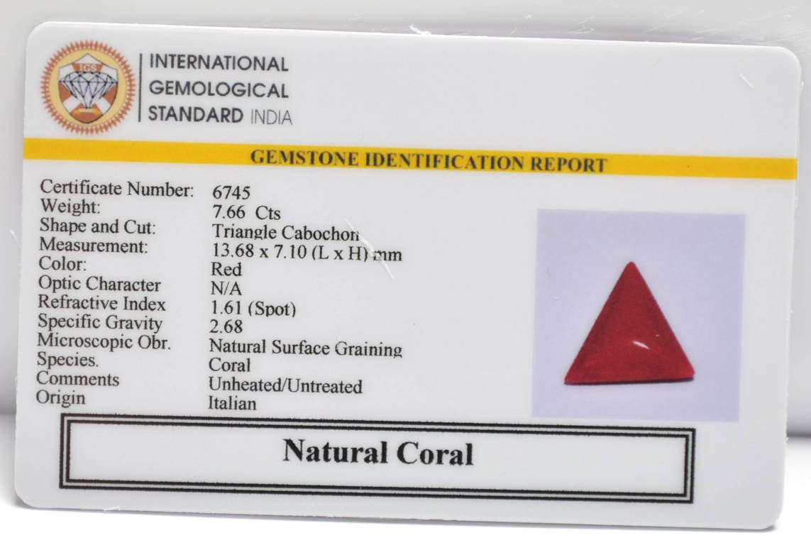 CRL6256 2 CORAL 7.66 Ct.