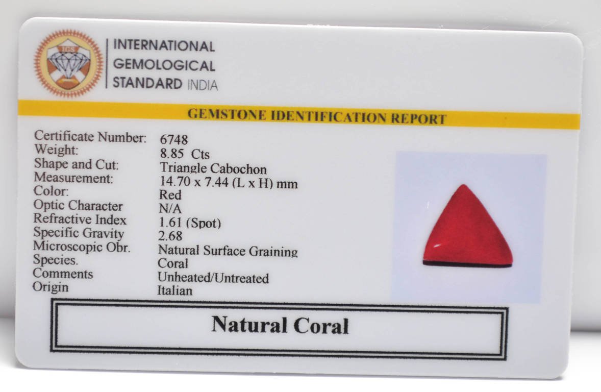 CRL6258 2 CORAL 8.85 Ct.