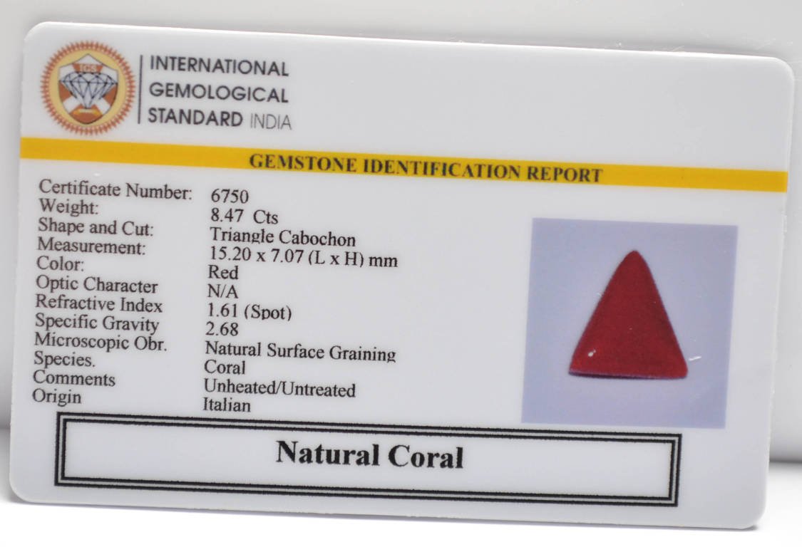 CRL6260 2 CORAL 8.47 Ct.