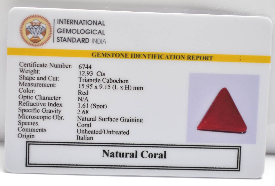 CRLG6208 2 CORAL 12.93 Ct.