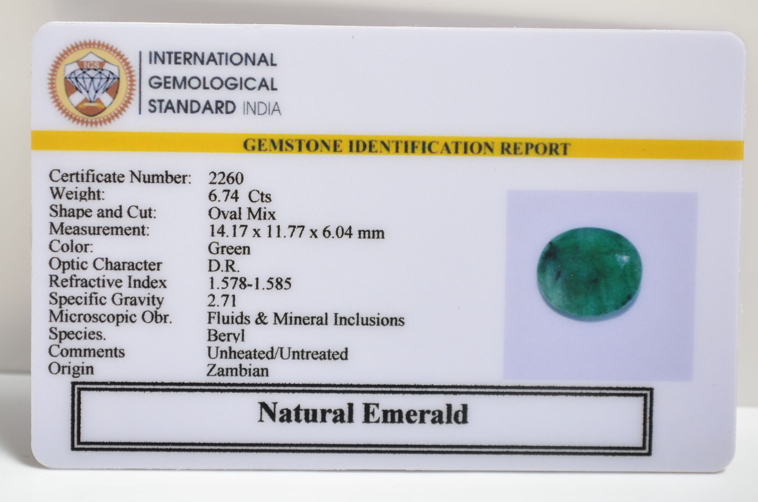 EMRD21504 2 scaled EMERALD 6.74 Ct.