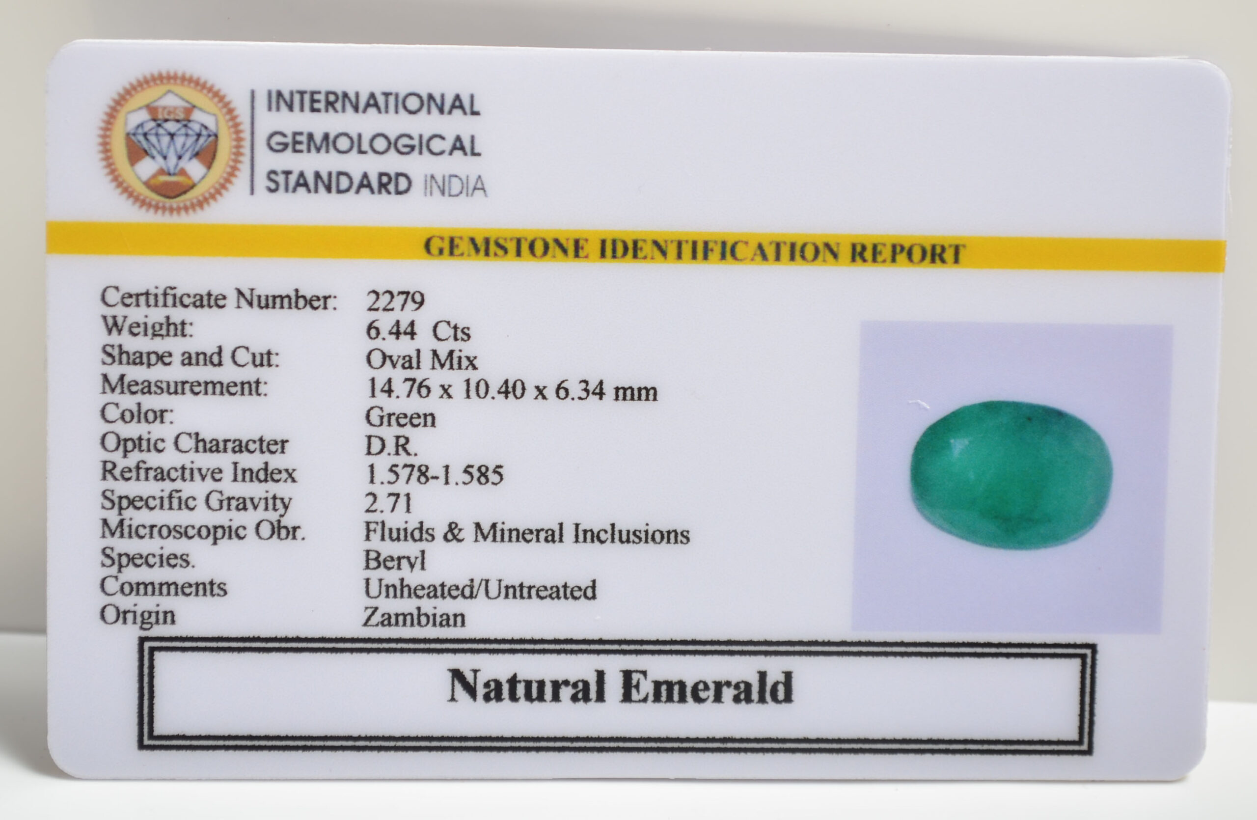 EMRD21518 2 scaled EMERALD 6.44 Ct.