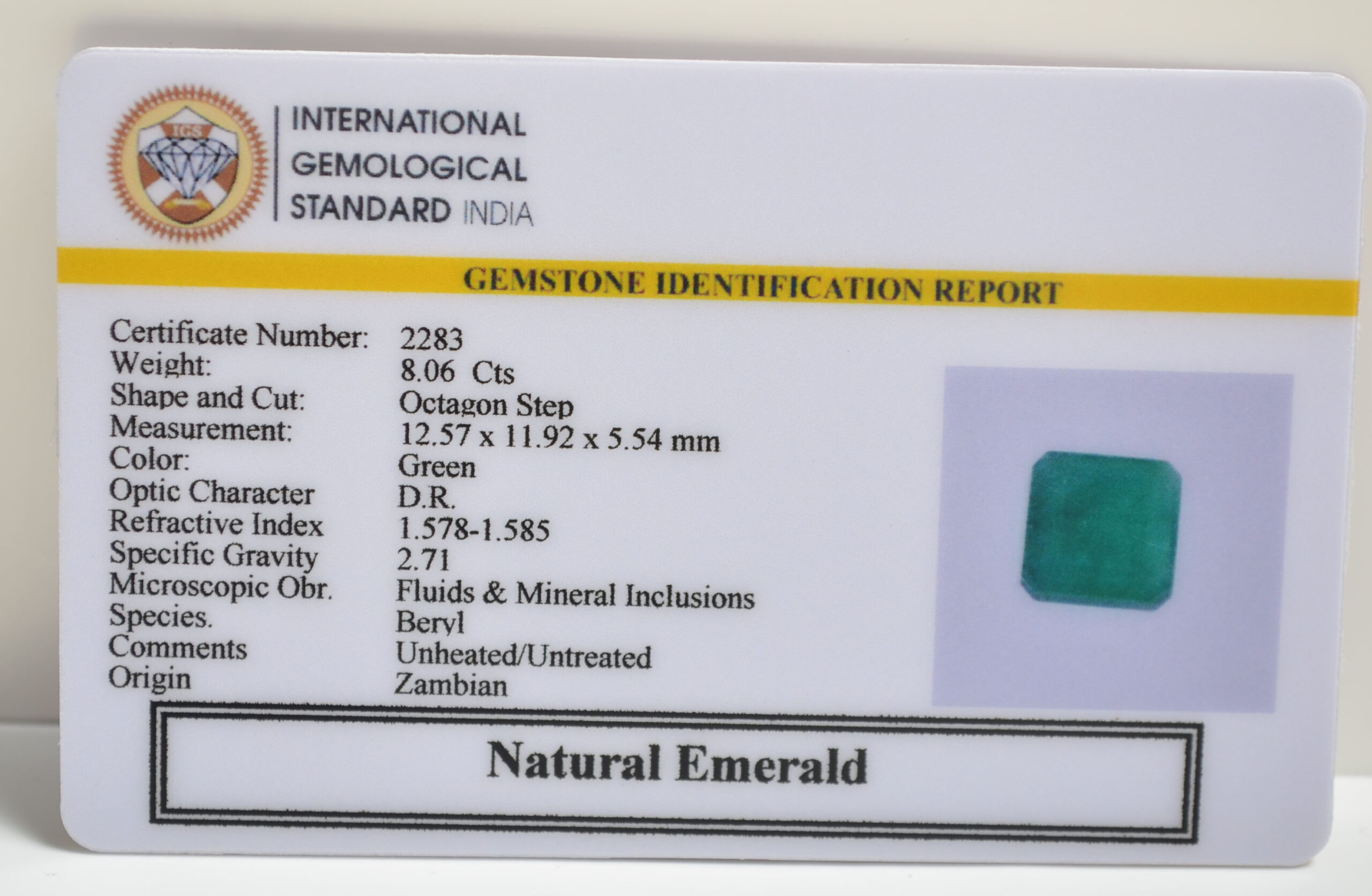 EMRD21520 2 scaled EMERALD 8.06 Ct.