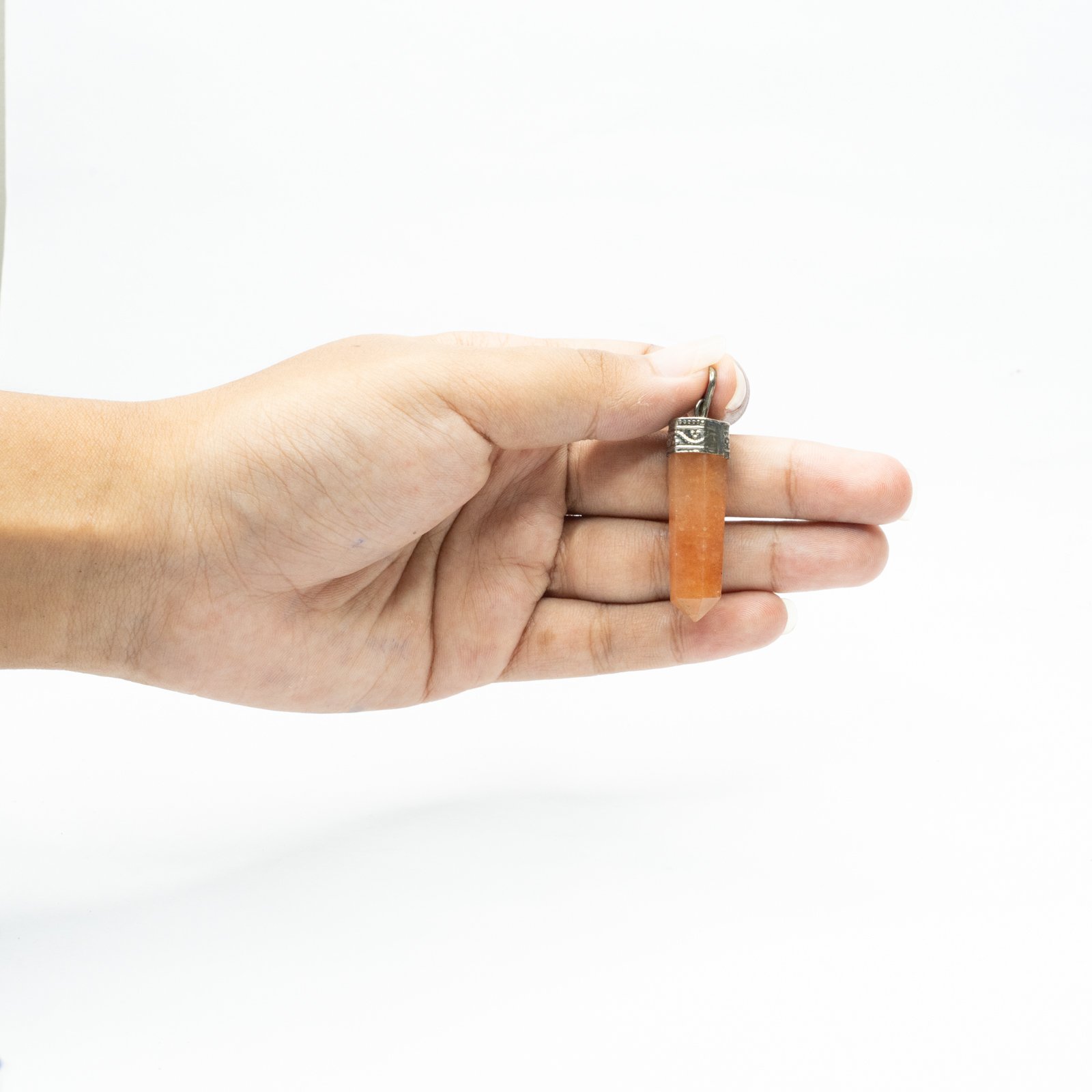 PNCLP05 FX 3 Carnelian Pencil Pendant
