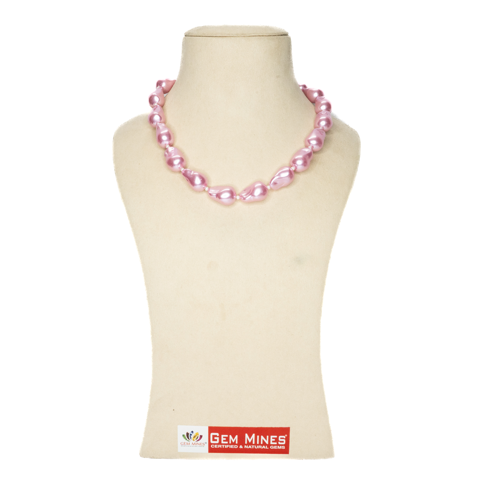 Pearl mala B Pink Shell Pearl Mala