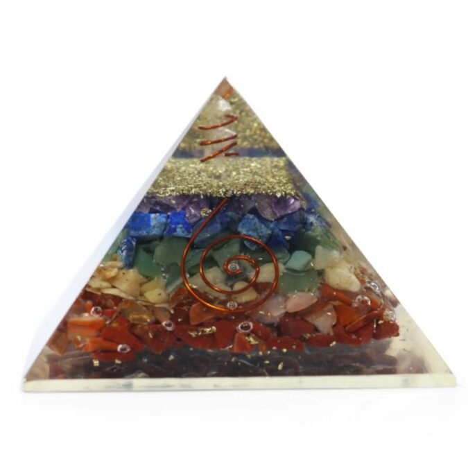 Seven Chakra Orgone Pyramid 1 Seven Chakra Orgone Pyramid