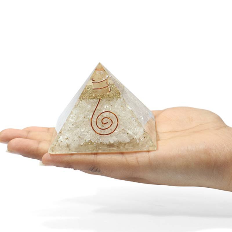 Sphatik Orgone Pyramid 2 Sphatik Orgone Pyramid