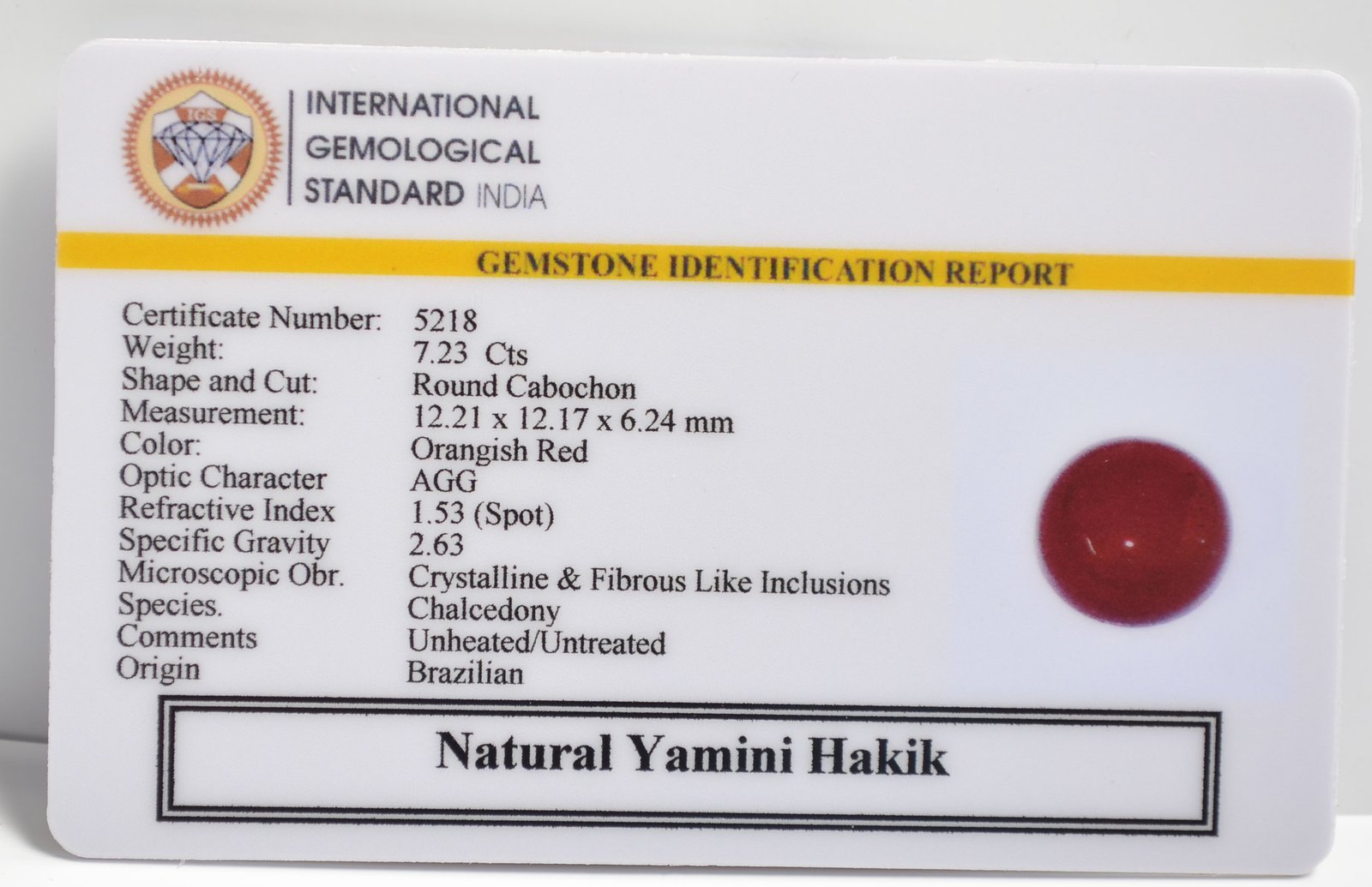 YAM2 2 1 1 YAMINI HAKIK 7.23 Ct.