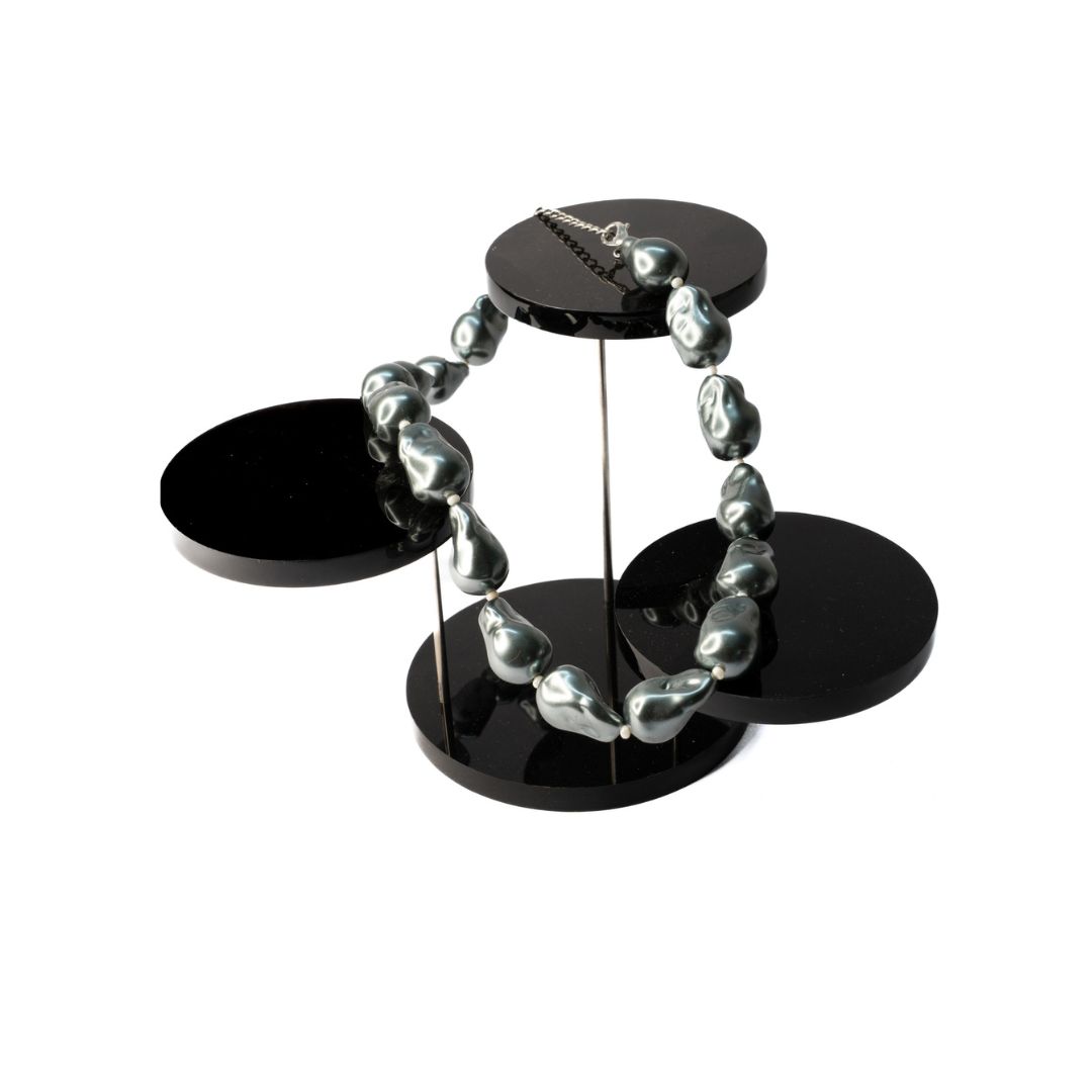 g3 Gray Shell Pearl Mala