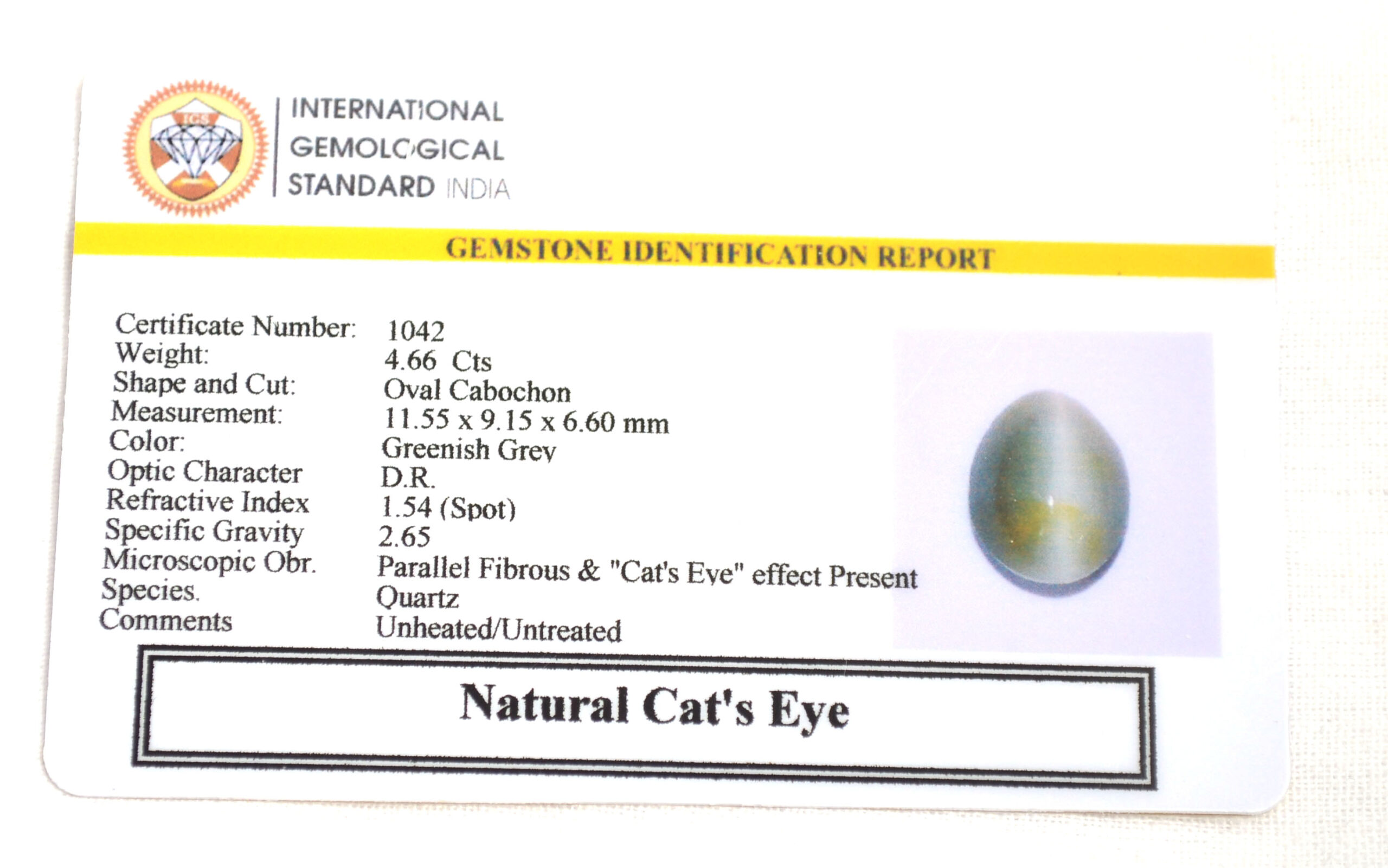 CE2740 2 1 scaled CATS EYE 4.66 Ct.