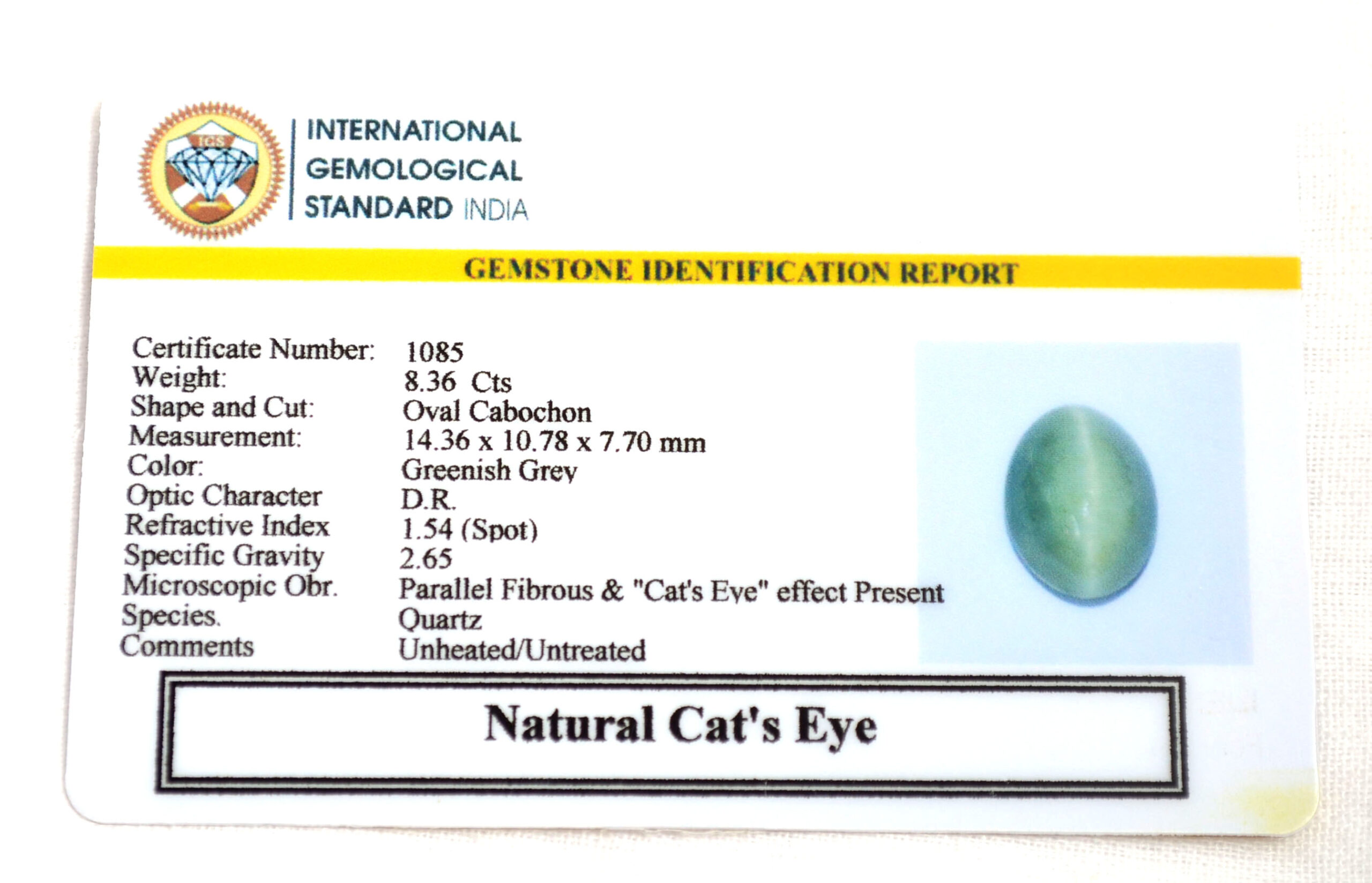 CATS EYE 8.36 Ct. 3 CE2771 2 1 scaled CATS EYE 8.36 Ct.