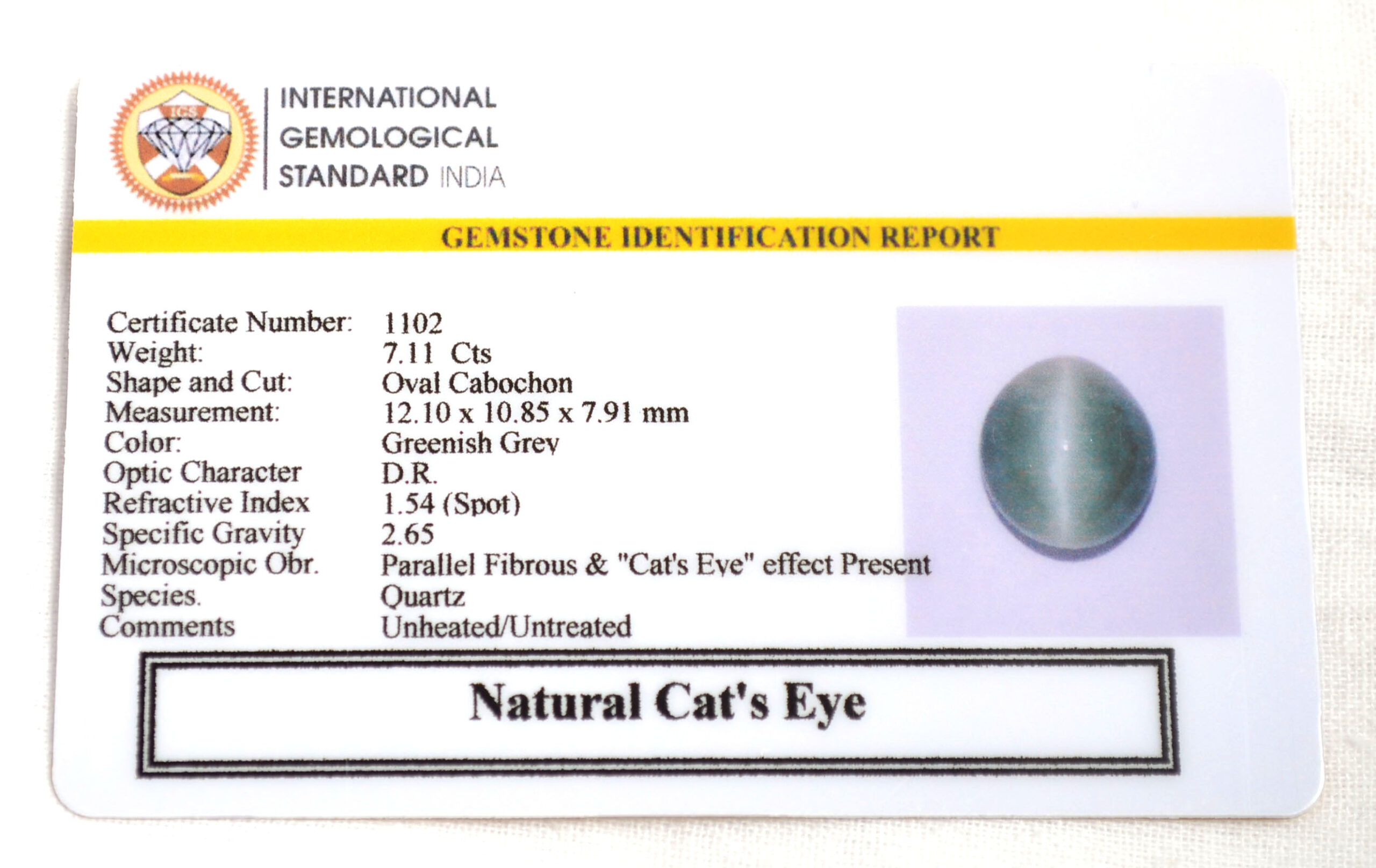 CE2783 2 1 scaled CATS EYE 7.11 Ct.