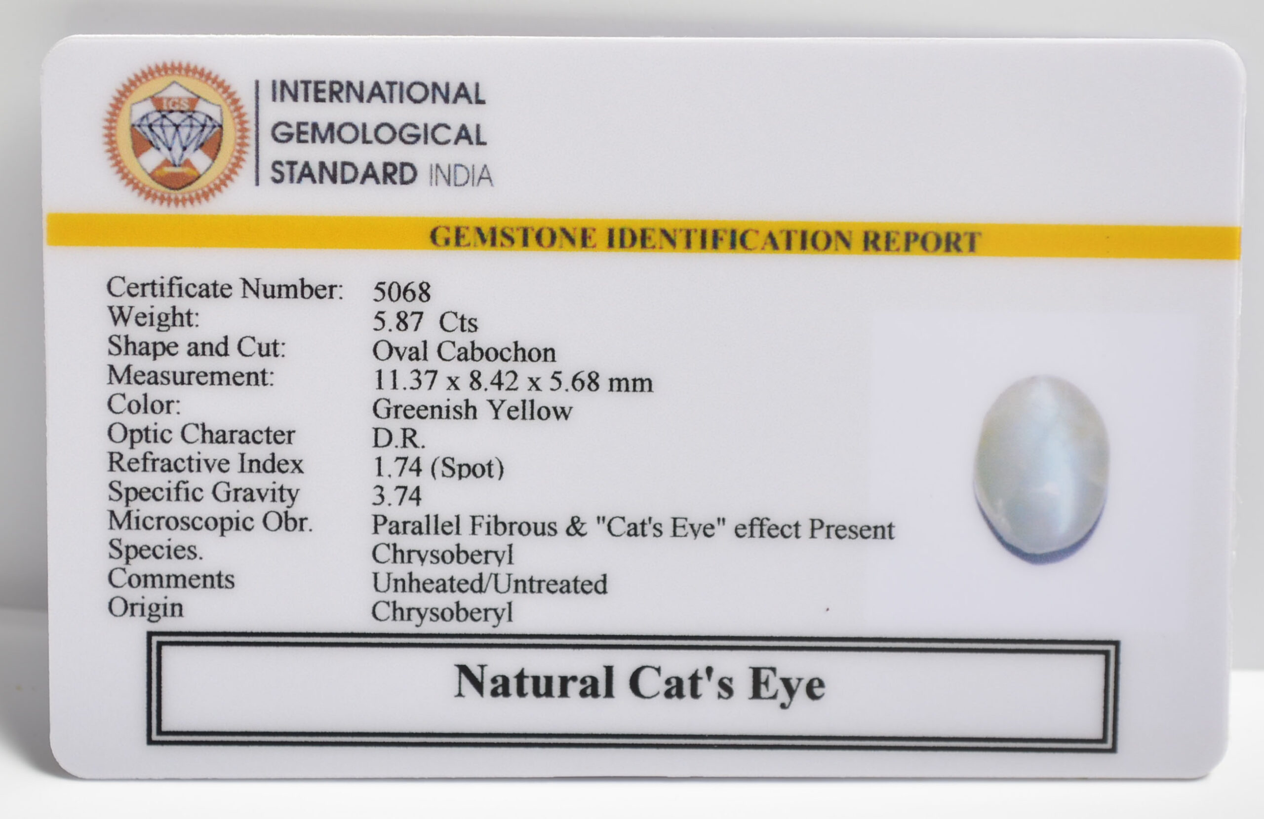 CATS EYE 5.87 Ct. 3 CE2795 2 1 scaled CATS EYE 5.87 Ct.