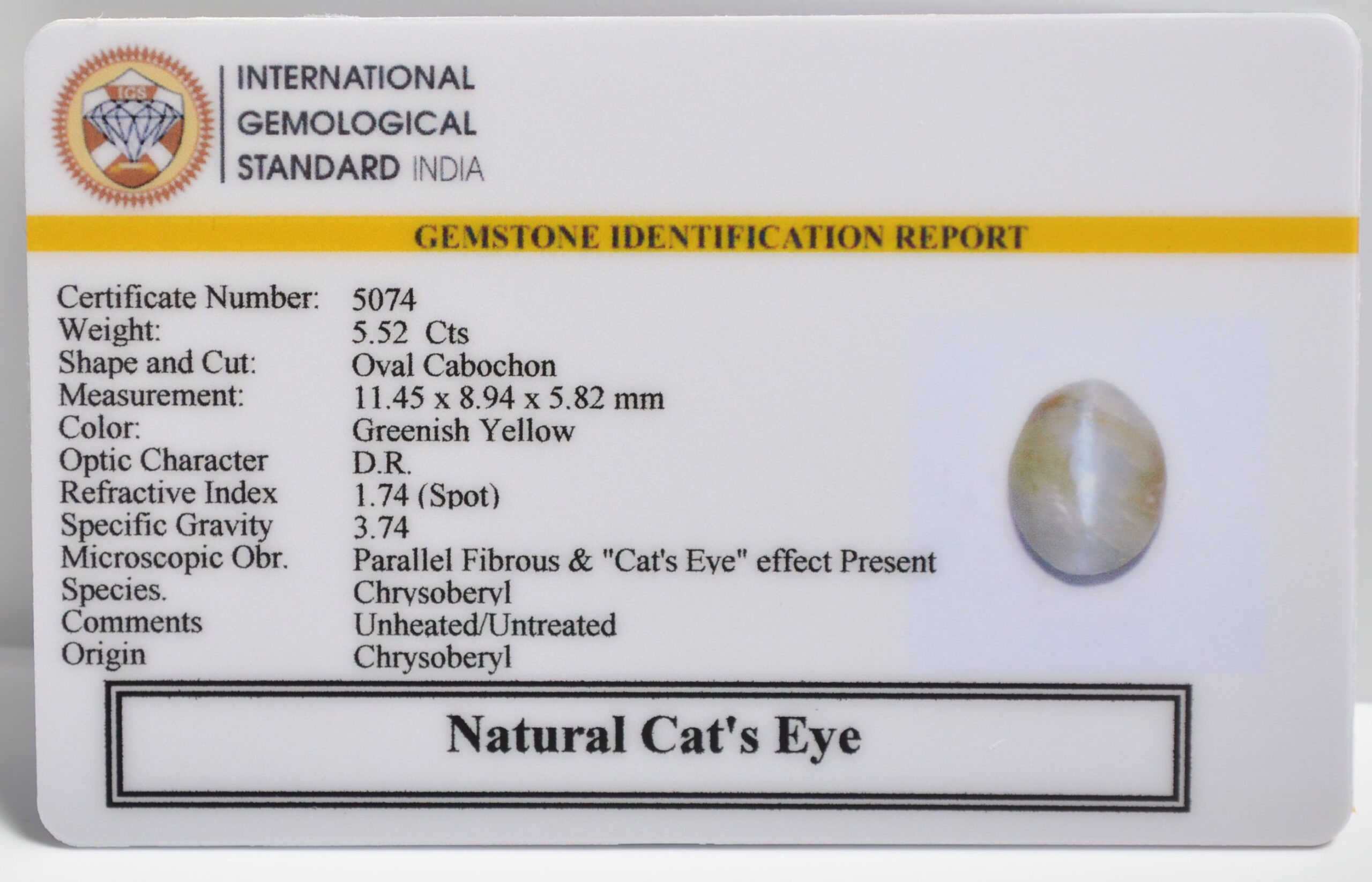 CE2800 2 1 scaled CATS EYE 5.52 Ct.