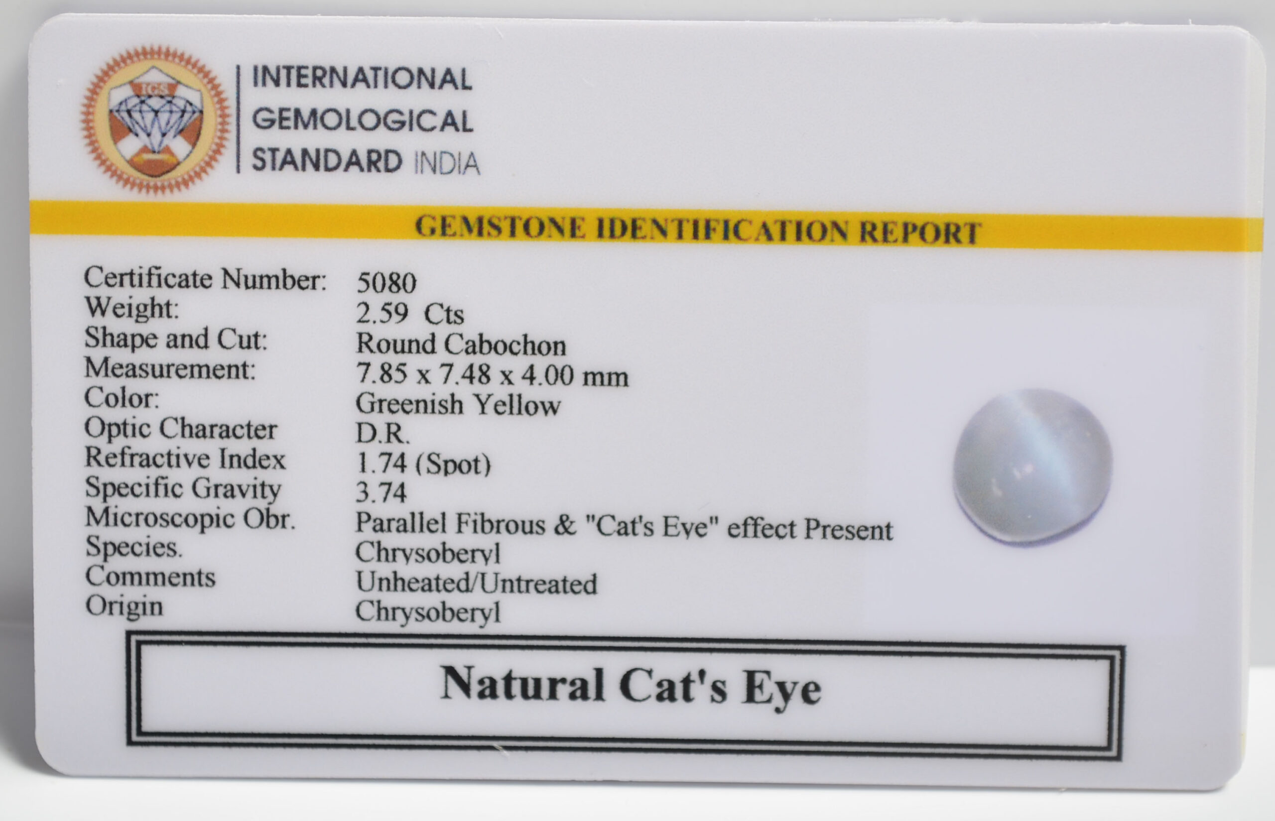 CE2805 2 1 scaled CATS EYE 2.59 Ct.