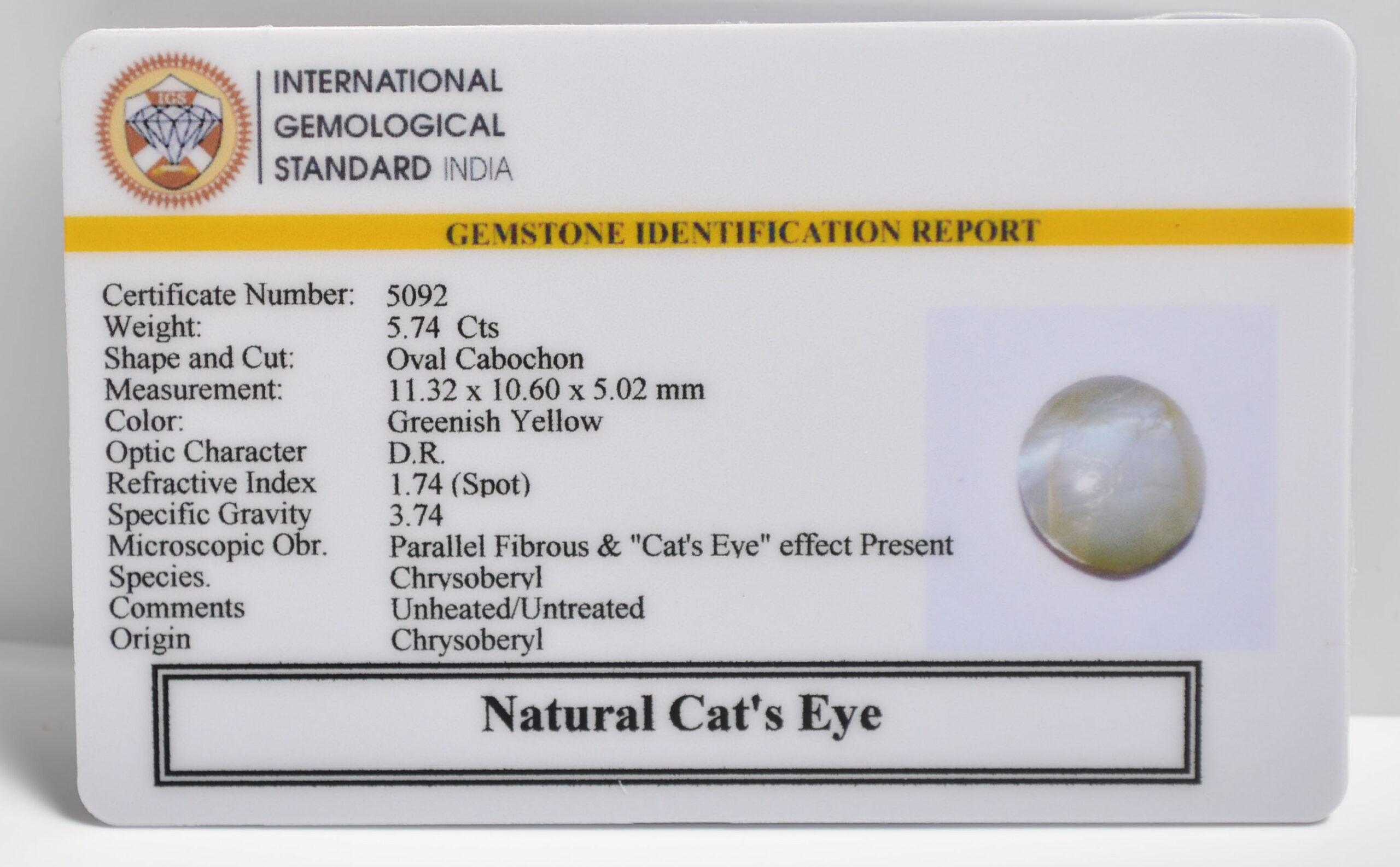 CE2815 2 1 scaled CATS EYE 5.74 Ct.
