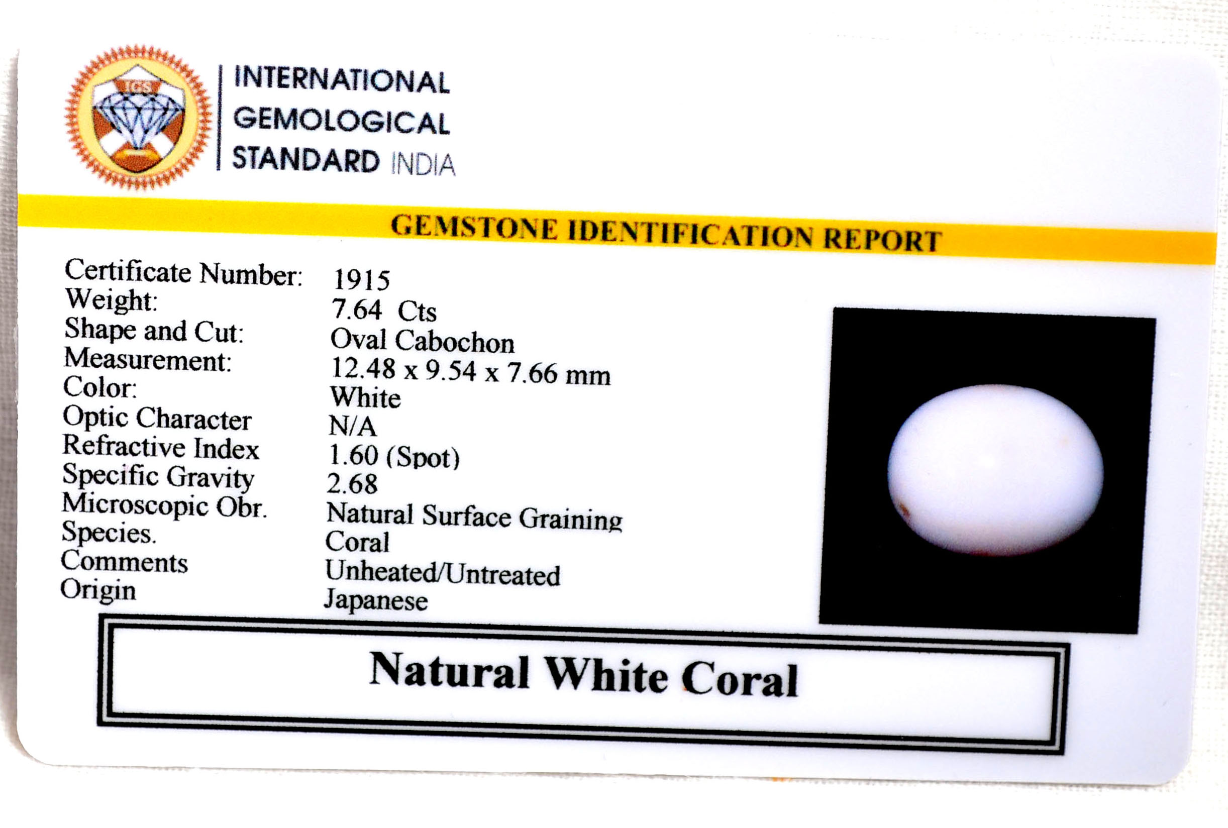 CRL6077 2 CORAL 7.64 Ct.