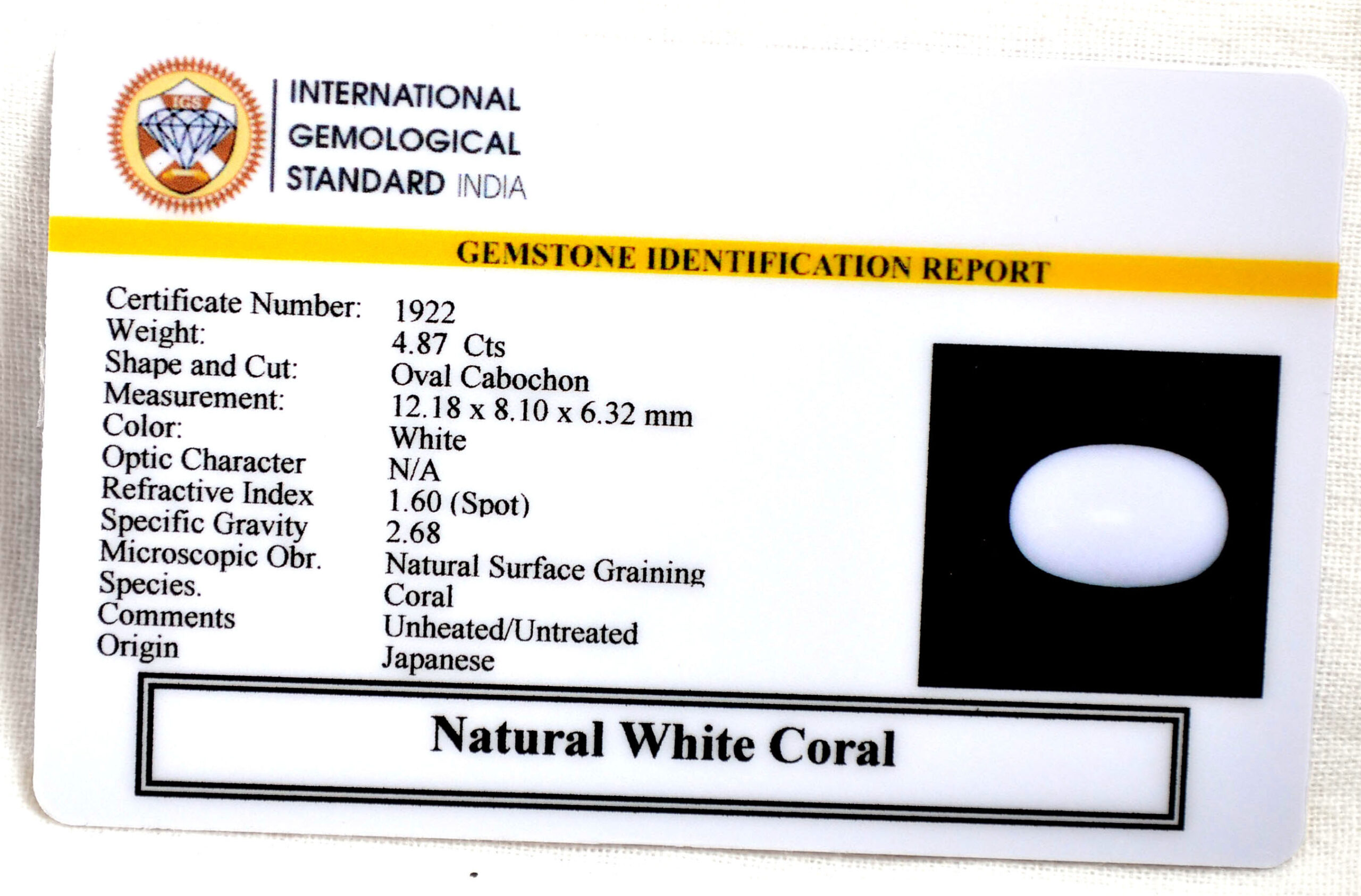 CRL6082 2 2 scaled CORAL 4.87 Ct.