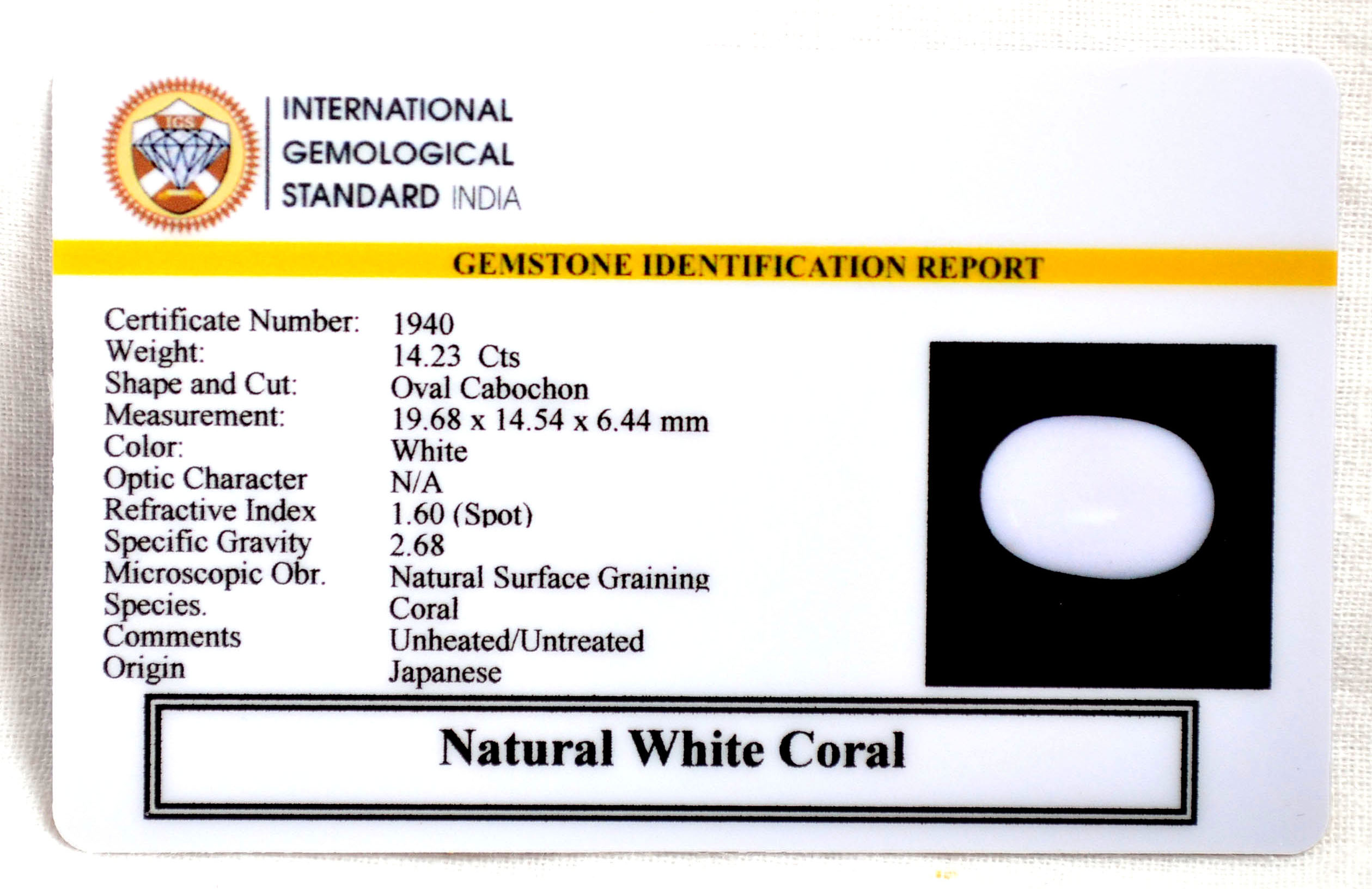 CRL6097 2 CORAL 14.23 Ct.