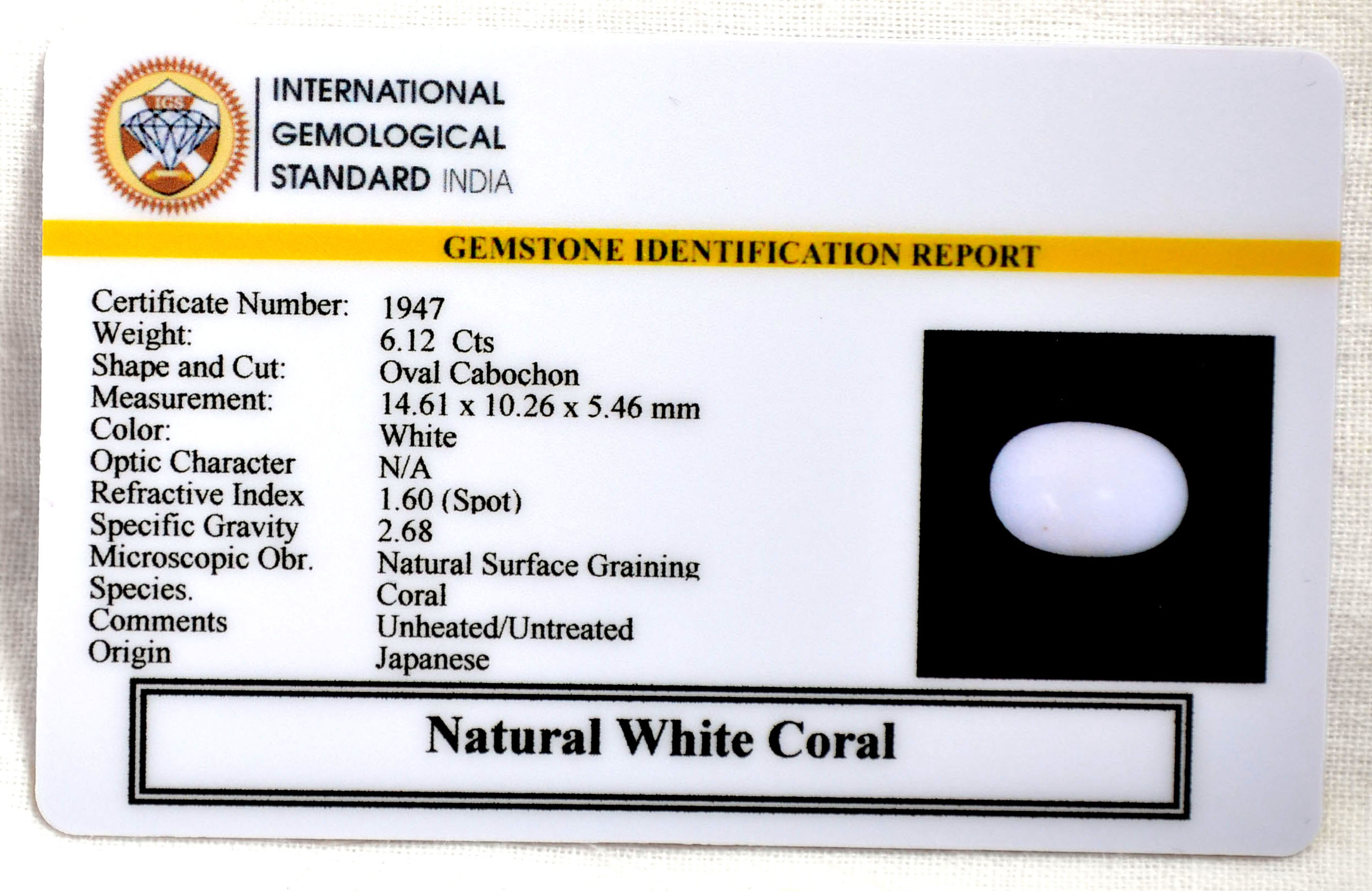 CRL6099 2 CORAL 6.12 Ct.