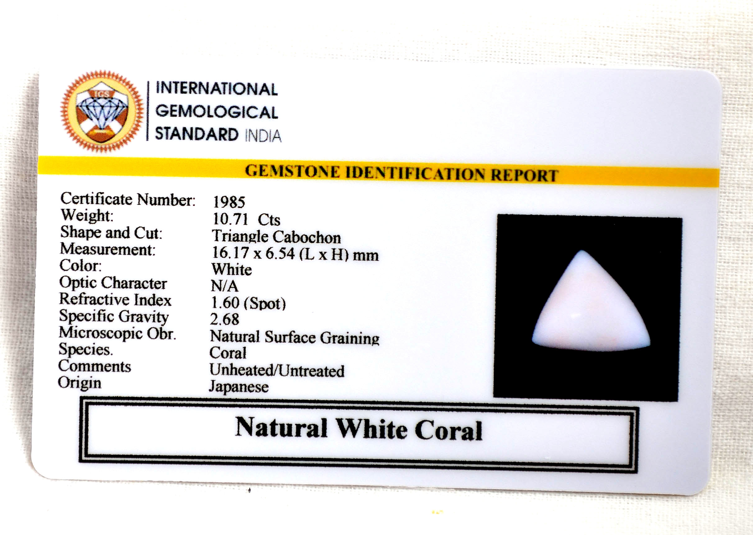 CRL6129 2 CORAL 10.71 Ct.