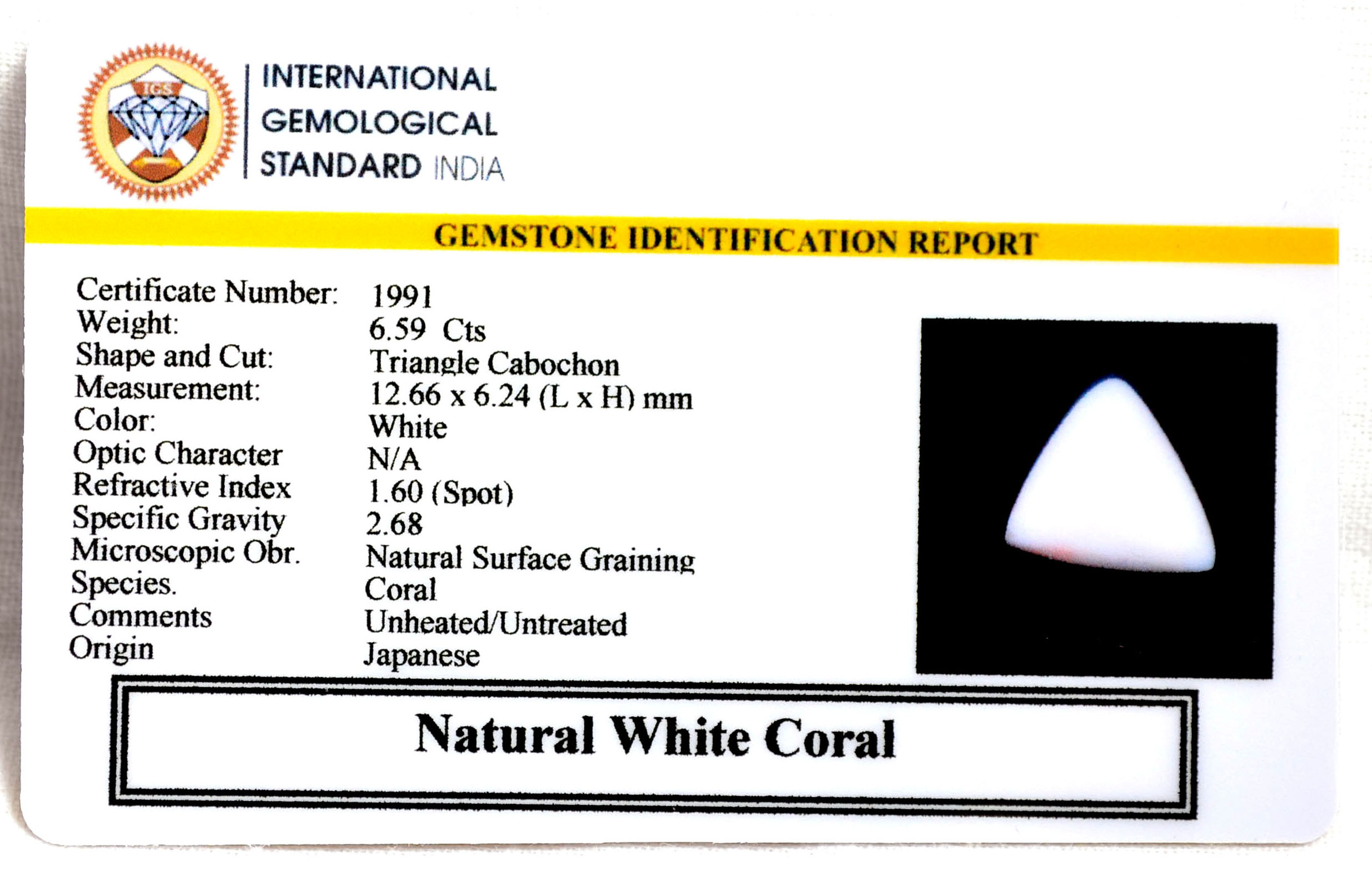 CRL6135 2 CORAL 6.59 Ct.