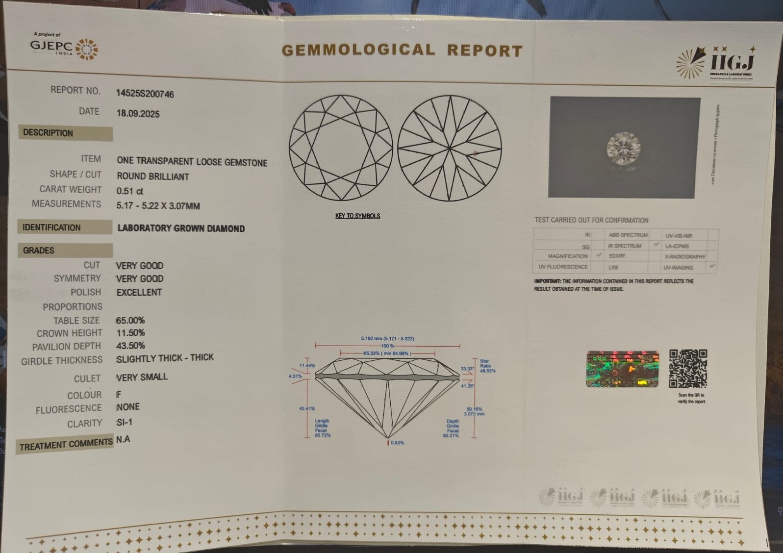 CV79 2 CVD 0.51 Ct.
