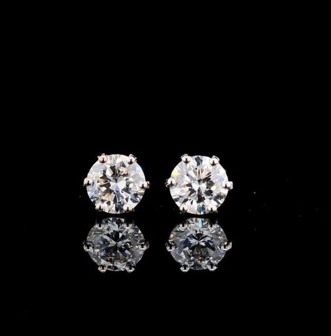 CVD EARRING 1.18 Ct. 1 CVJT05 1 CVD EARRING 1.18 Ct.