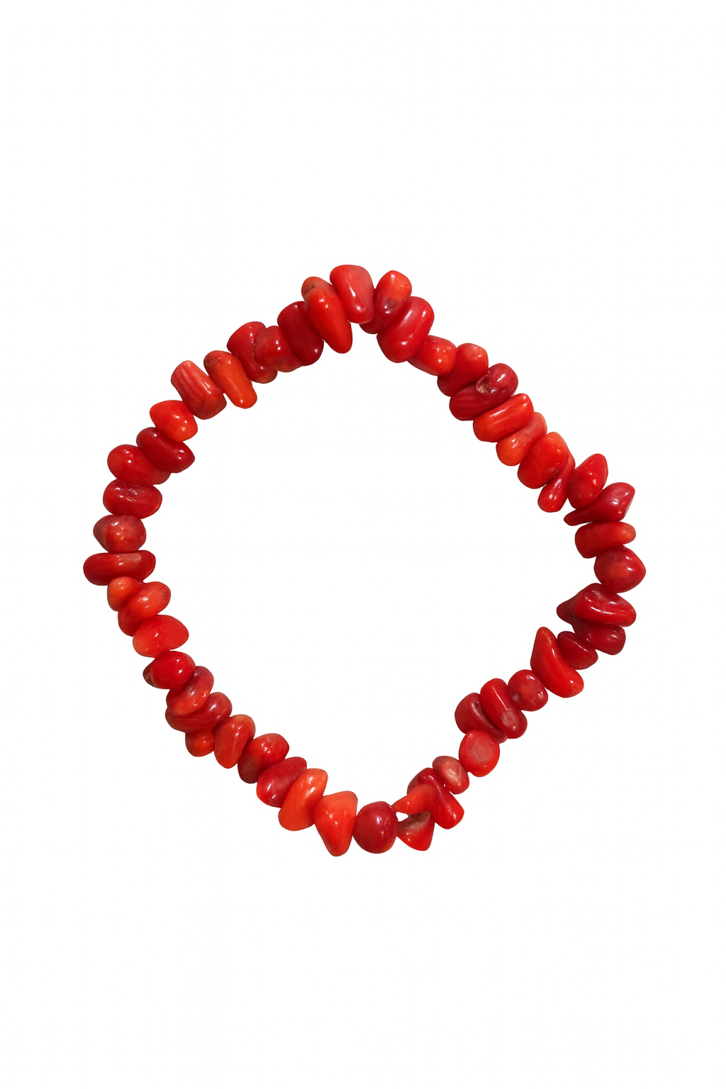 Coral chip Bracelet 2 Coral Chip Bracelet