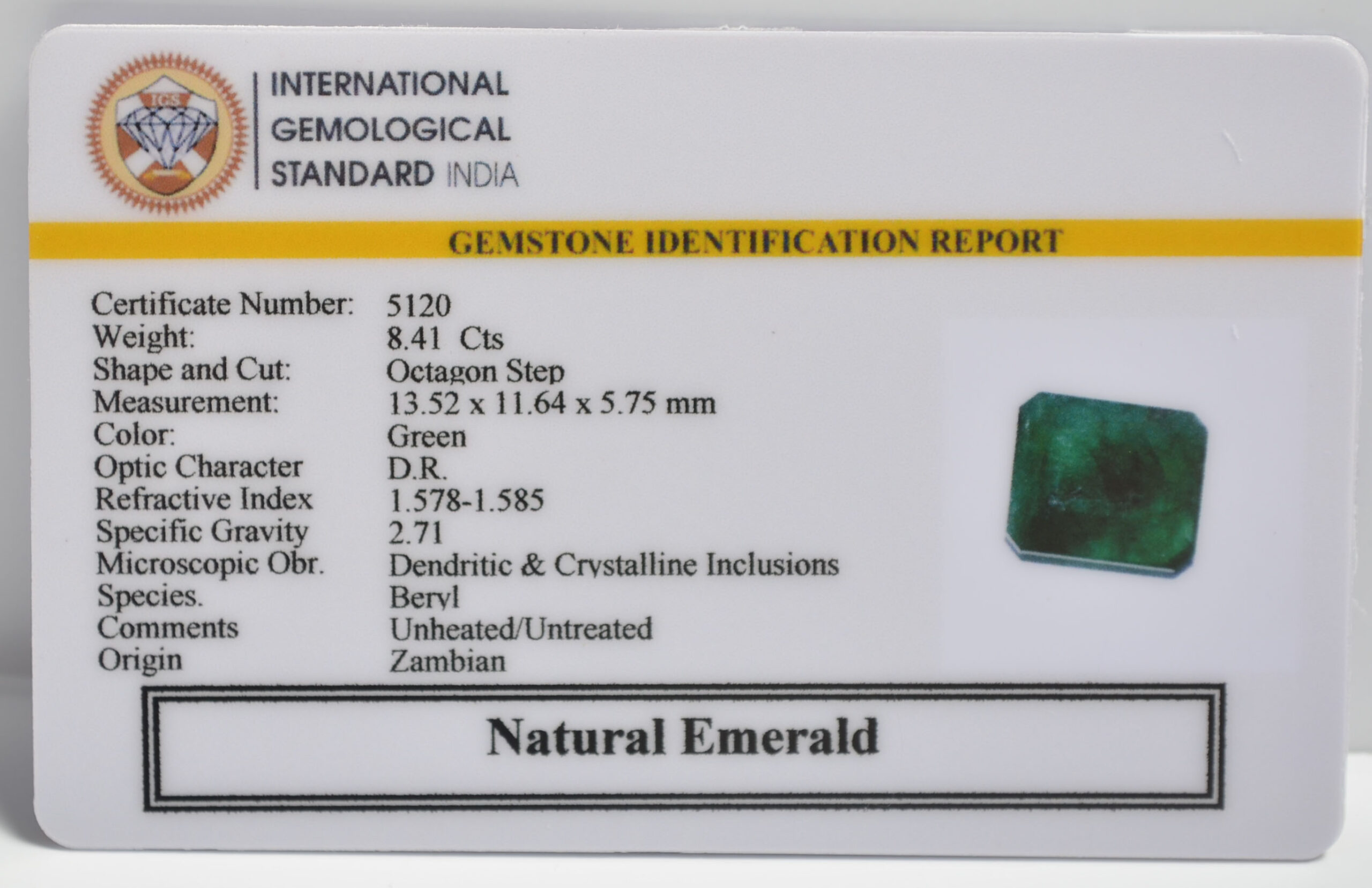 EMERALD 8.41 Ct. 3 EMRD21912 2 1 scaled EMERALD 8.41 Ct.