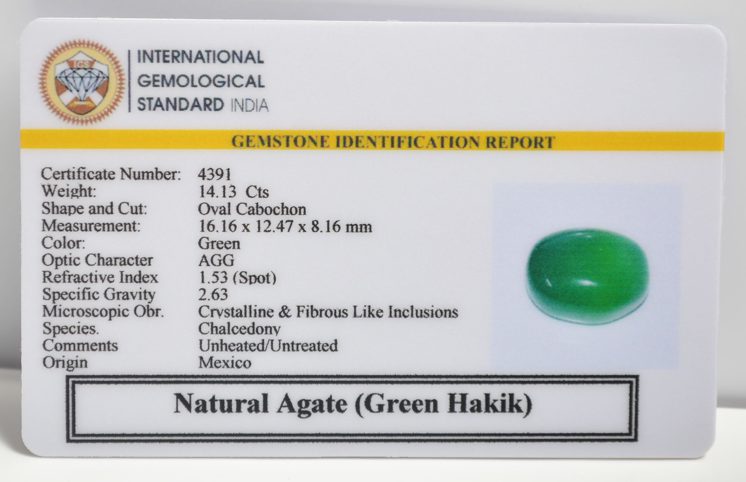 GHKG1 2 1 scaled GREEN HAKIK 14.13 Ct.