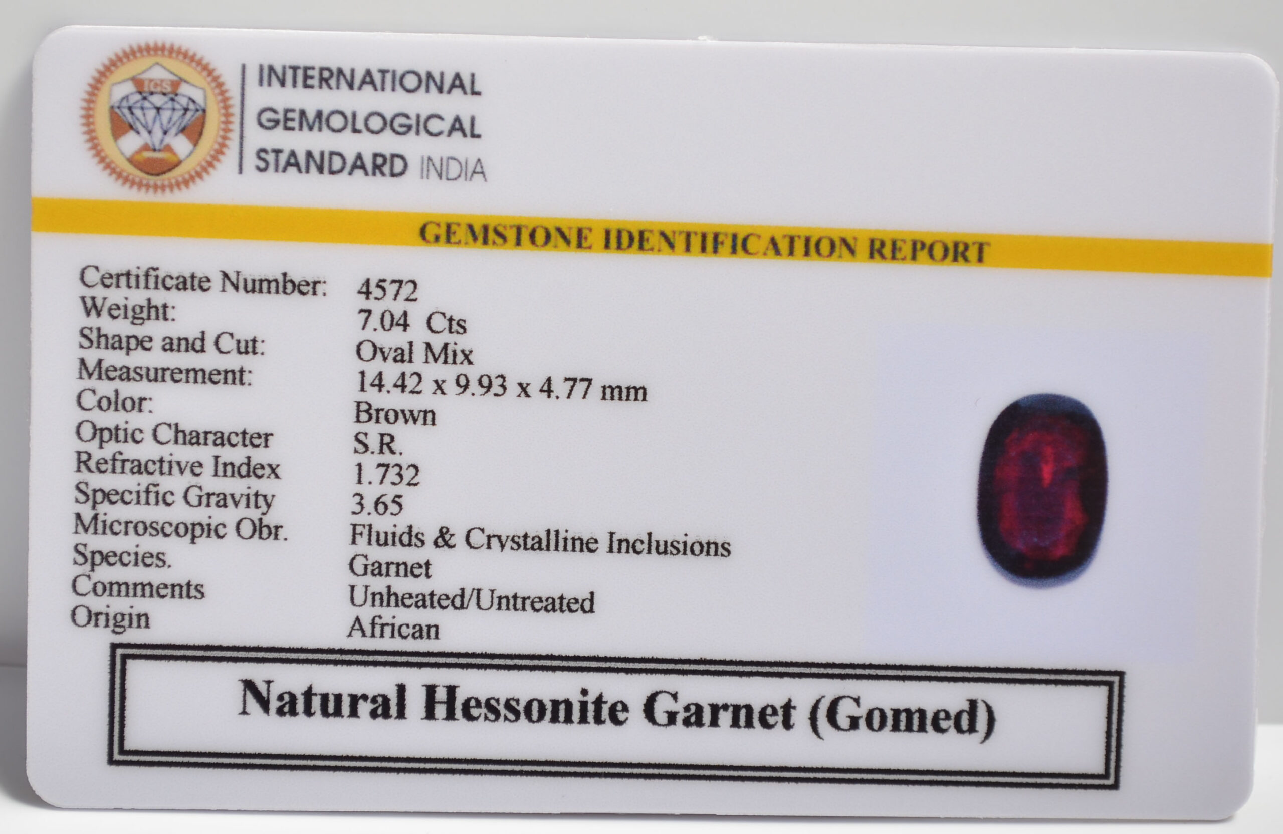 GMD7213 2 1 scaled HESSONITE GOMED 7.04 Ct.